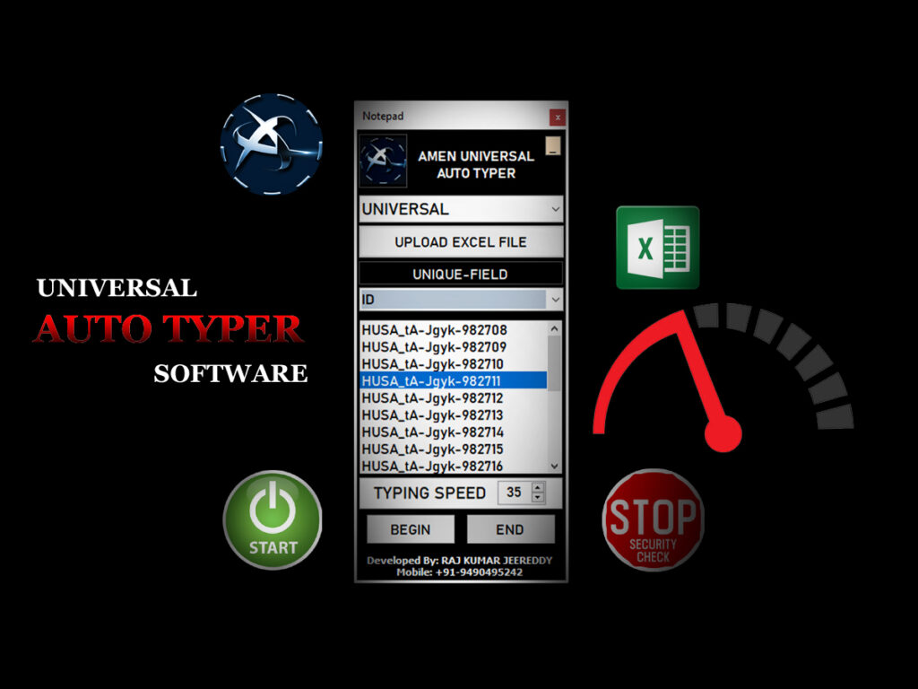 Matrimonial Form Filling Auto Typer Software